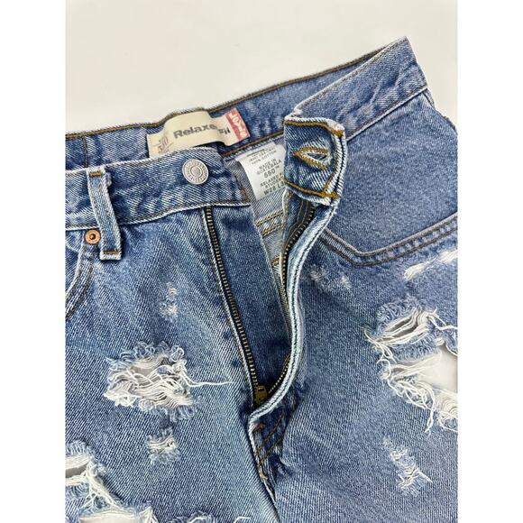 Levi's high rise 505 denim cutoff shorts - Picture 6 of 8